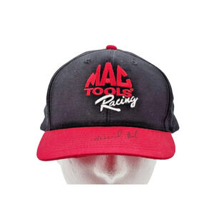 Mac Tools Hat Autographed by Ward Burton Snapback Trucker